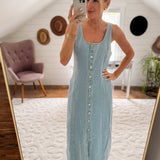 Denim Prairie Moonlights Midi Dress