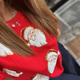 Saint Nick Sequin Oversized Sweatshirt