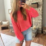 Coral Second Wind Sweater