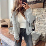 Slate Every Day Pocket Cardigan