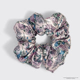 Bridgerton x Kitsch Satin Pillowcase Scrunchies - Toile in Bloom