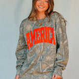 America Camo Sweatshirt