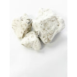 Silver Rhinestone Star Hoop Earrings