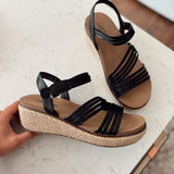 Black What About Now Wedges