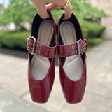 Wine Soho Ballet Flat