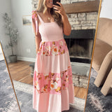 Pink Meadowline Maxi Dress