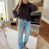 Mica Braves Navy Denim Joggers