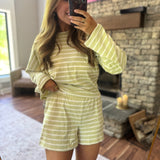 Green Just Enough Shorts