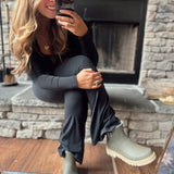 Green Drip Rain Boots