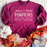 Maroon Farmers Market Pumpkin Crew Preorder