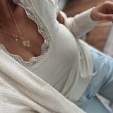 Tea Green Timeless Trim Tee