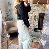 Black Stripes Ahead Cargo Pants