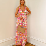 Favorite RSVP Pink Floral Maxi
