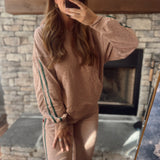 Toffee Bloom Chill Hoodie