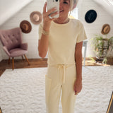 Pale Yellow Greer Tee