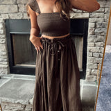 Sitting in the Sun Mocha 2 Piece Set