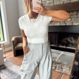 White Pure + Simple Baby Tee