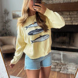 Light Yellow Dockside Darling Sweater