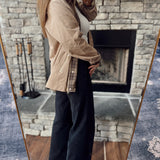 Sandy Beige Chore Barn Jacket