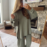 Olive Amore Oversized Top