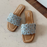 Light Blue Spring Fever Sandals
