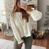 Ecru Leya Blouse