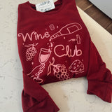 Wine Club Maroon Sweatshirt