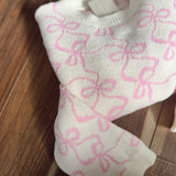 Pink Ribbon Charm Sweater