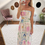 Ivory Capri Calling Midi Dress