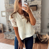 Ecru Wilmina Blouse