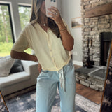 Butter Logan Short Sleeve Knit Cardi