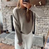 Mocha Piper Pullover