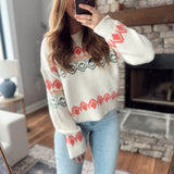 Ivory Prism Sweater