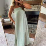 Green Too Cute to Ignore Maxi Dress