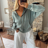 Dark Teal Joanna Hoodie