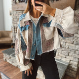 Oatmeal Paisley Remix Jacket