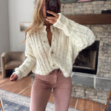 Cream Everknit Cardigan