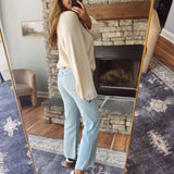 Vervet Meritorious Aileeah HR Slim Wide Jeans