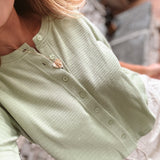 Green Lila Lane Cardigan Top