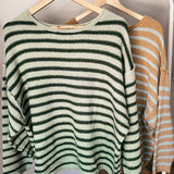 Aquamarine & Forest Cielle Sweater
