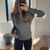 The Softest Charcoal Crew Neck Sweater