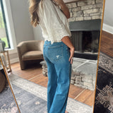 Flying Monkey On Target Super HR Wide Leg Jeans