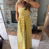 Sunshine Susie Polka Dot Jumpsuit