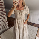 Stone & Cream Dellah Midi Dress