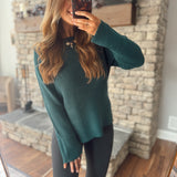 Deep Green Amiri Raglan Sweater