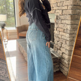 Wide & Free Denim Pants