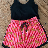 Pink Soirée Making It Look Easy Shorts