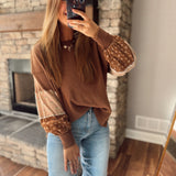 Sepia Wisteria Mix Top