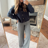 Navy & Mint Vail Pants