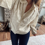 Sand Braelyn Blouse